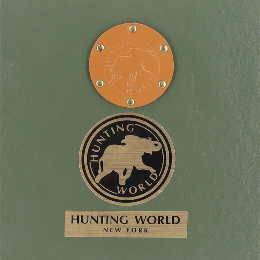 HUNTING WORLD ハンティングワールド/グローブトロッター・アタッシュケース/グリーン/5111GTR(GR)//SAランク/20