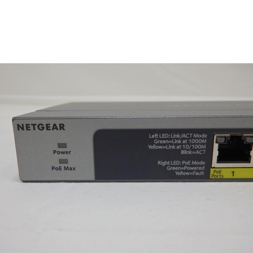 NETGEAR ネットギア/ネットワークハブ/GS108PP-100AJS//76C132D500640/Bランク/84