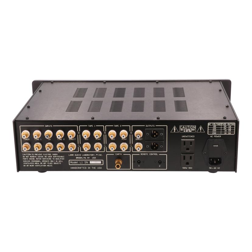 LAMM Audio ラム/ハイブリッドプリアンプ/L1 Preamplifier//C10011/Bランク/05
