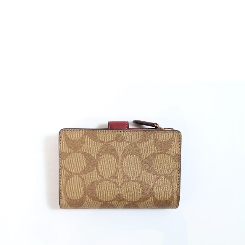 COACH コーチ/PVCシグネチャーミディアムコーナージップウォレット/F23553//F18**/ABランク/71