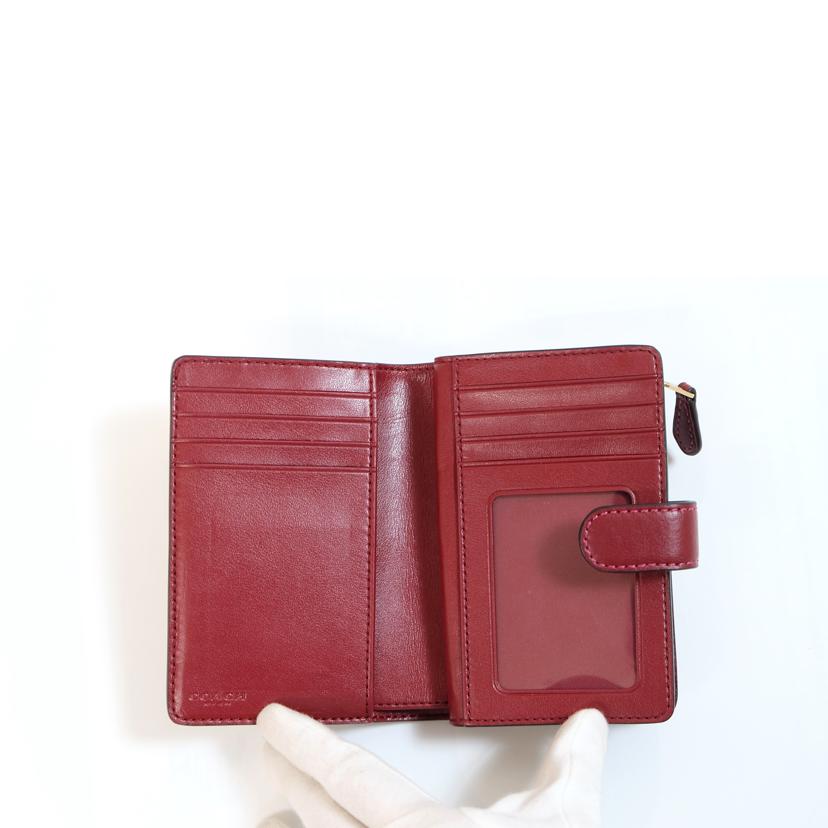 COACH コーチ/PVCシグネチャーミディアムコーナージップウォレット/F23553//F18**/ABランク/71