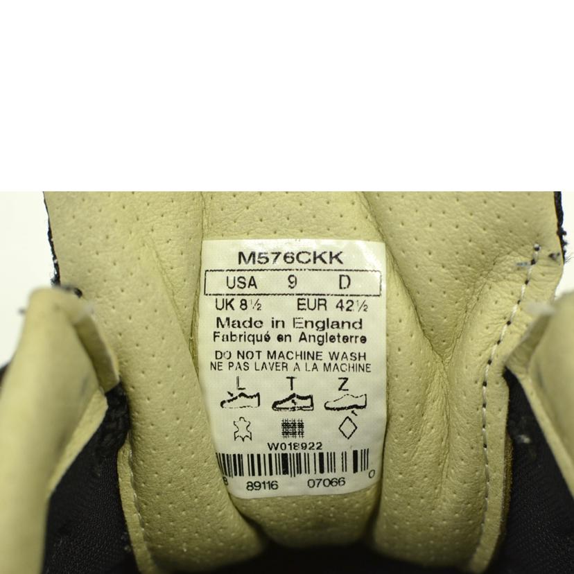 NB ニューバランス/M576CKK/レザースニーカー/イングランド製/M576CKK//サイズ:UK表記8 1/2/Bランク/75