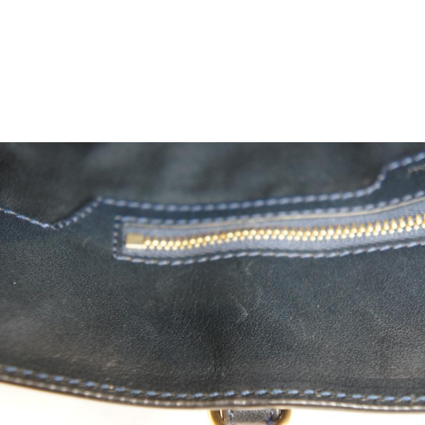 CELINE セリーヌ/ビンテージマカダムキャンバスショルダー2WAY/NAVY //Aランク/92
