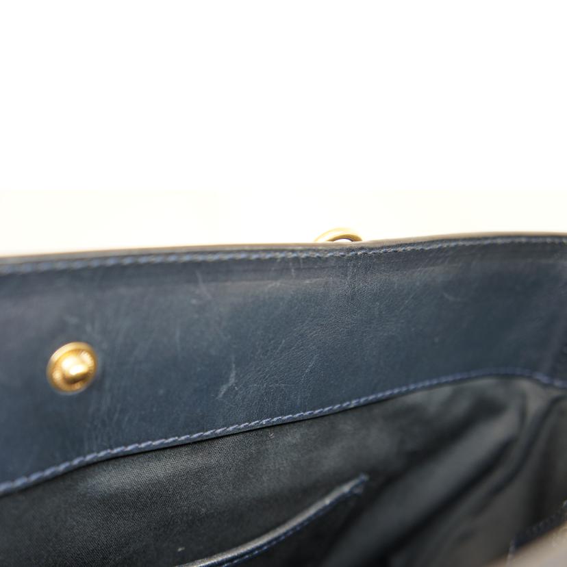 CELINE セリーヌ/ビンテージマカダムキャンバスショルダー2WAY/NAVY //Aランク/92