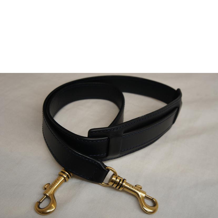 CELINE セリーヌ/ビンテージマカダムキャンバスショルダー2WAY/NAVY //Aランク/92