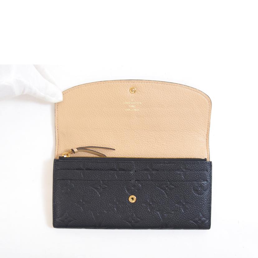 LOUIS VUITTON ルイヴィトン/ポルトフォイユ・エミリー/アンプラント/ノワール/M62369//RFI*/ABランク/71