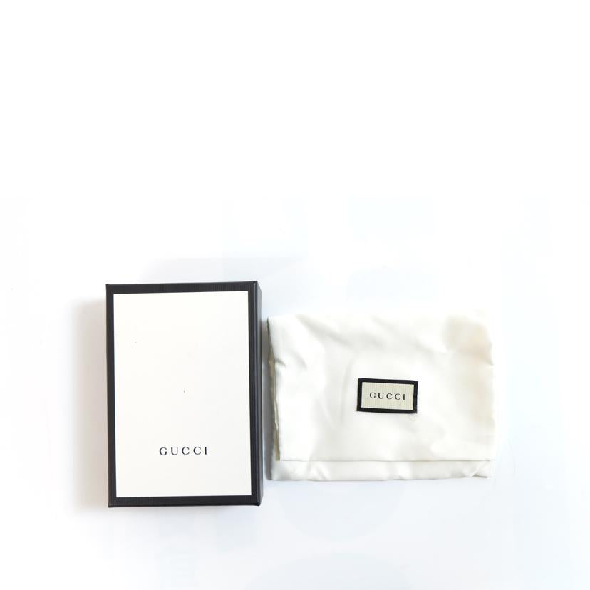 GUCCI グッチ/シマレザーカードケース/406924//493***/ABランク/71