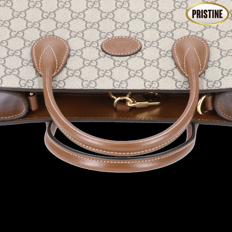 GUCCI グッチ/☆GGスプリームインターロッキングGトート/659983//525***/SAランク/75