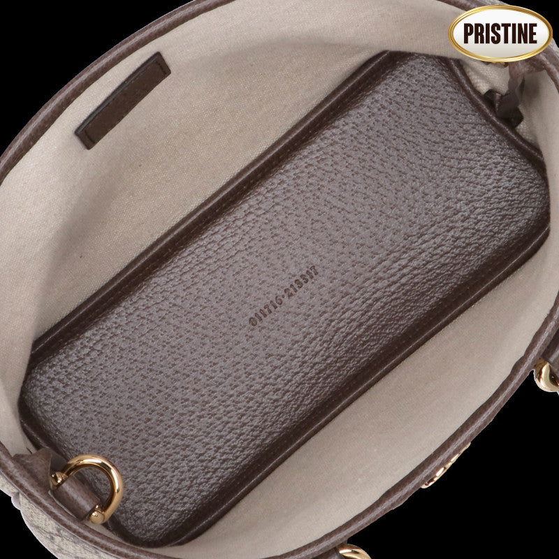 GUCCI グッチ/GGスプリームオフディアスモールトートバッグ/811716//213***/SAランク/88