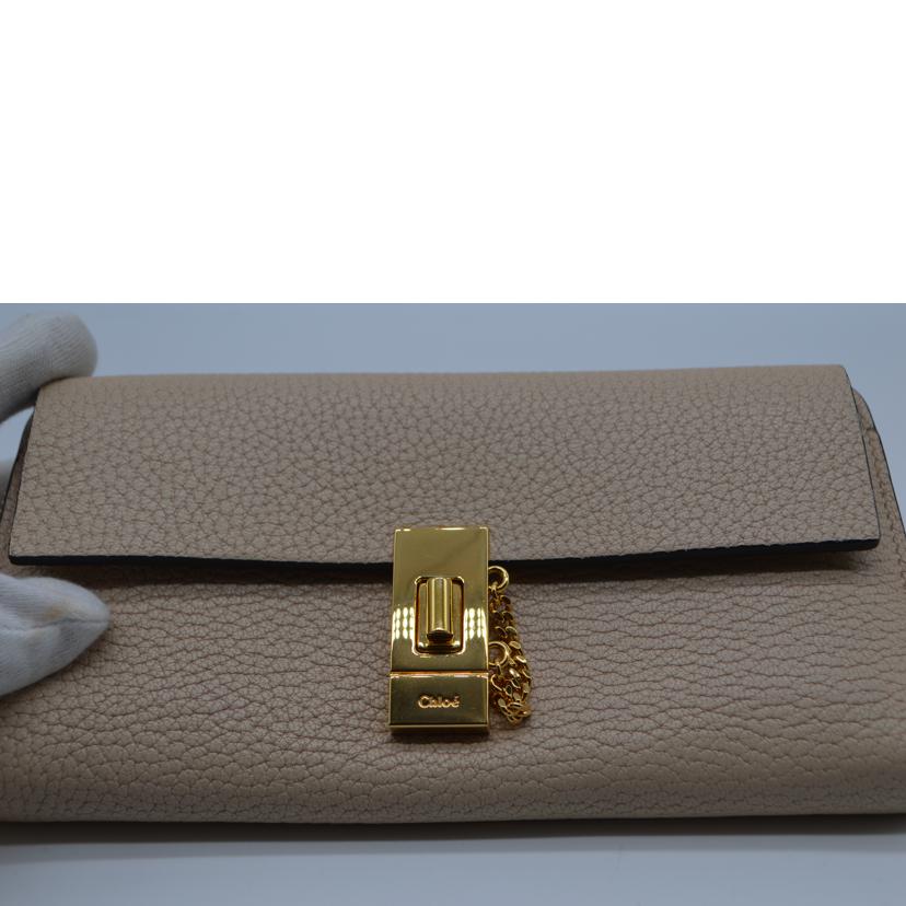 Chloe クロエ/ドリューターンロックチェーンラウンド長財布/3P0780//03-********/Aランク/89