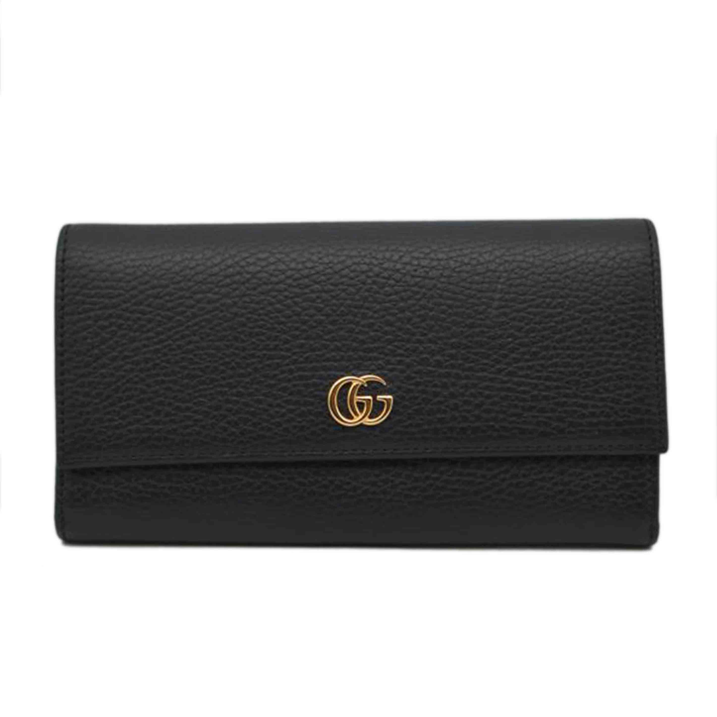 GUCCI グッチ/GGマーモントコンチネンタルレザーウォレット/456116//520***/Sランク/89
