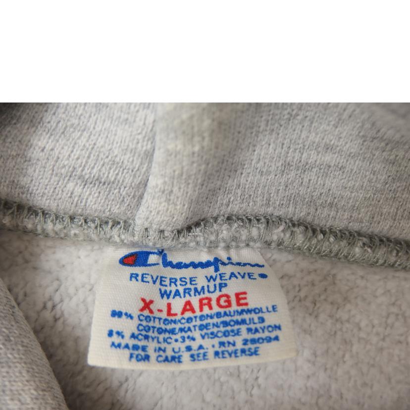 Champion チャンピオン/REVERSE WEAVEフーディ/NAVY/トリコタグ/80s/後期型//Bランク/82