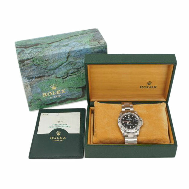 ROLEX ロレックス/エクスプローラー2・ブラック/A番/16570//A76****/Aランク/75