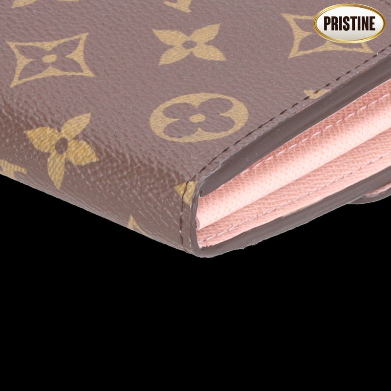 LOUIS VUITTON ルイヴィトン/☆ポルトフォイユ・サラ/モノグラム・ローズバレリーヌ/M62235//RFI*/SAランク/75