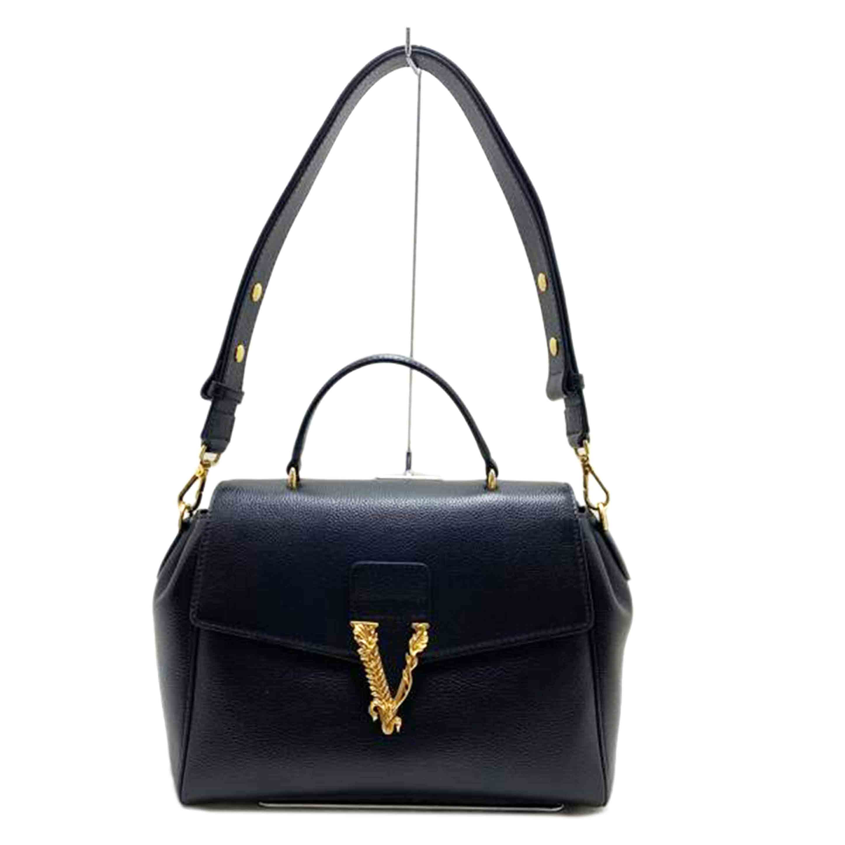 VERSACE ヴェルサーチ/ヴィルトゥス 2WAYレザーハンド/1013351//Bランク/51