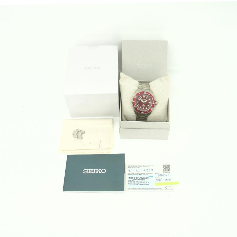 SEIKO セイコー/プロスペックスダイバースキューバ/レッド/4R35-06K0//430***/Aランク/78