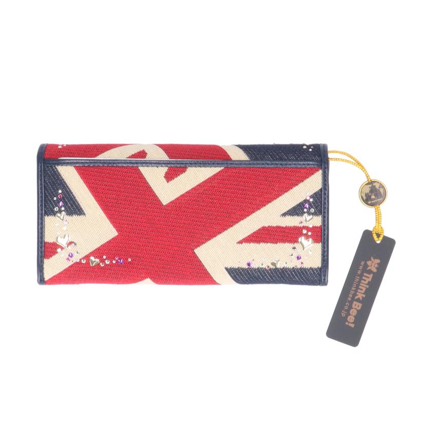 Think Bee シンクビー/ユニオンジャック柄長財布//Aランク/05
