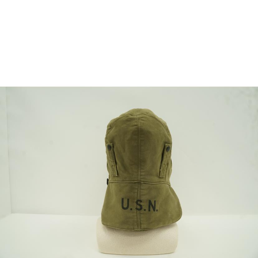 U.S.NAVY ユーエス ネイビー/40s デッキキャップ/ビンテージ//サイズ 7 1/2/Bランク/05