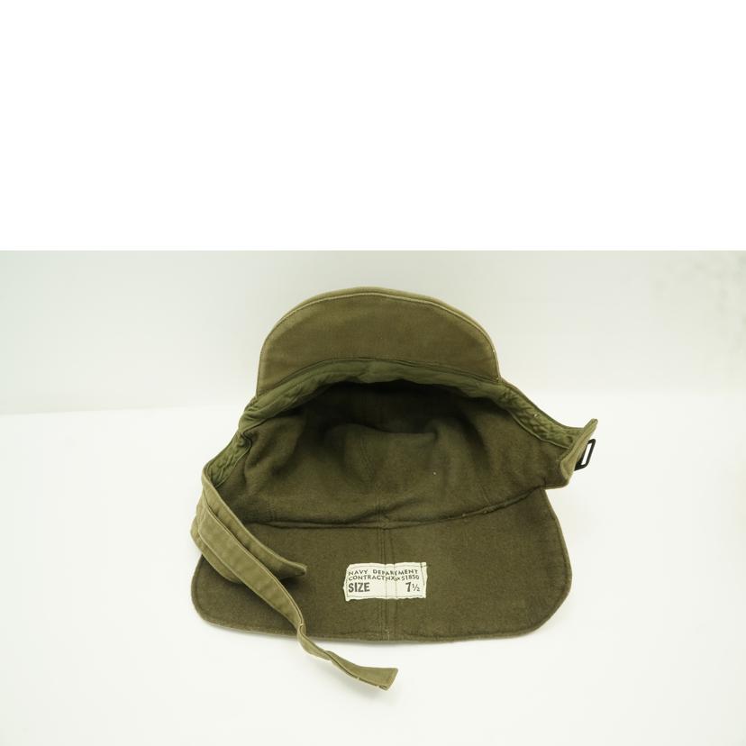 U.S.NAVY ユーエス ネイビー/40s デッキキャップ/ビンテージ//サイズ 7 1/2/Bランク/05
