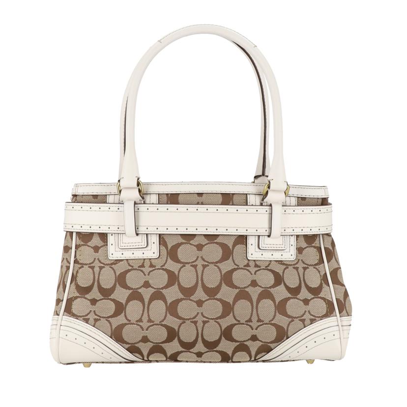 COACH コーチ/ハンプトンズシグネチャーミディアムキャリーオール/F10507//B12**/Aランク/18