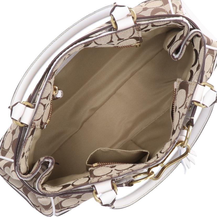 COACH コーチ/ハンプトンズシグネチャーミディアムキャリーオール/F10507//B12**/Aランク/18