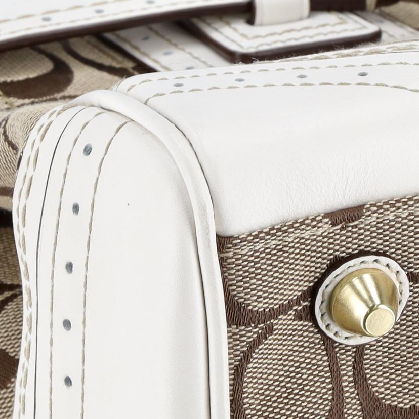 COACH コーチ/ハンプトンズシグネチャーミディアムキャリーオール/F10507//B12**/Aランク/18