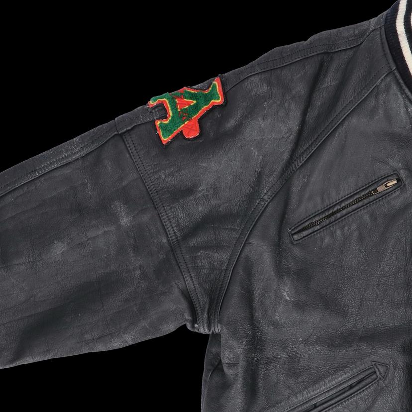 AVIREX アヴィレックス/USA製/レザースタジャン/ボンバージャケット/サイズL//ABランク/62