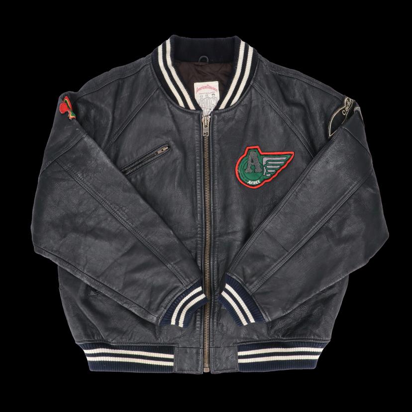 AVIREX アヴィレックス/USA製/レザースタジャン/ボンバージャケット/サイズL//ABランク/62