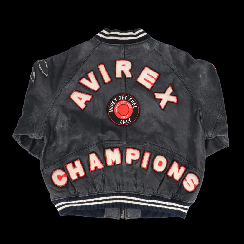 AVIREX アヴィレックス/USA製/レザースタジャン/ボンバージャケット/サイズL//ABランク/62