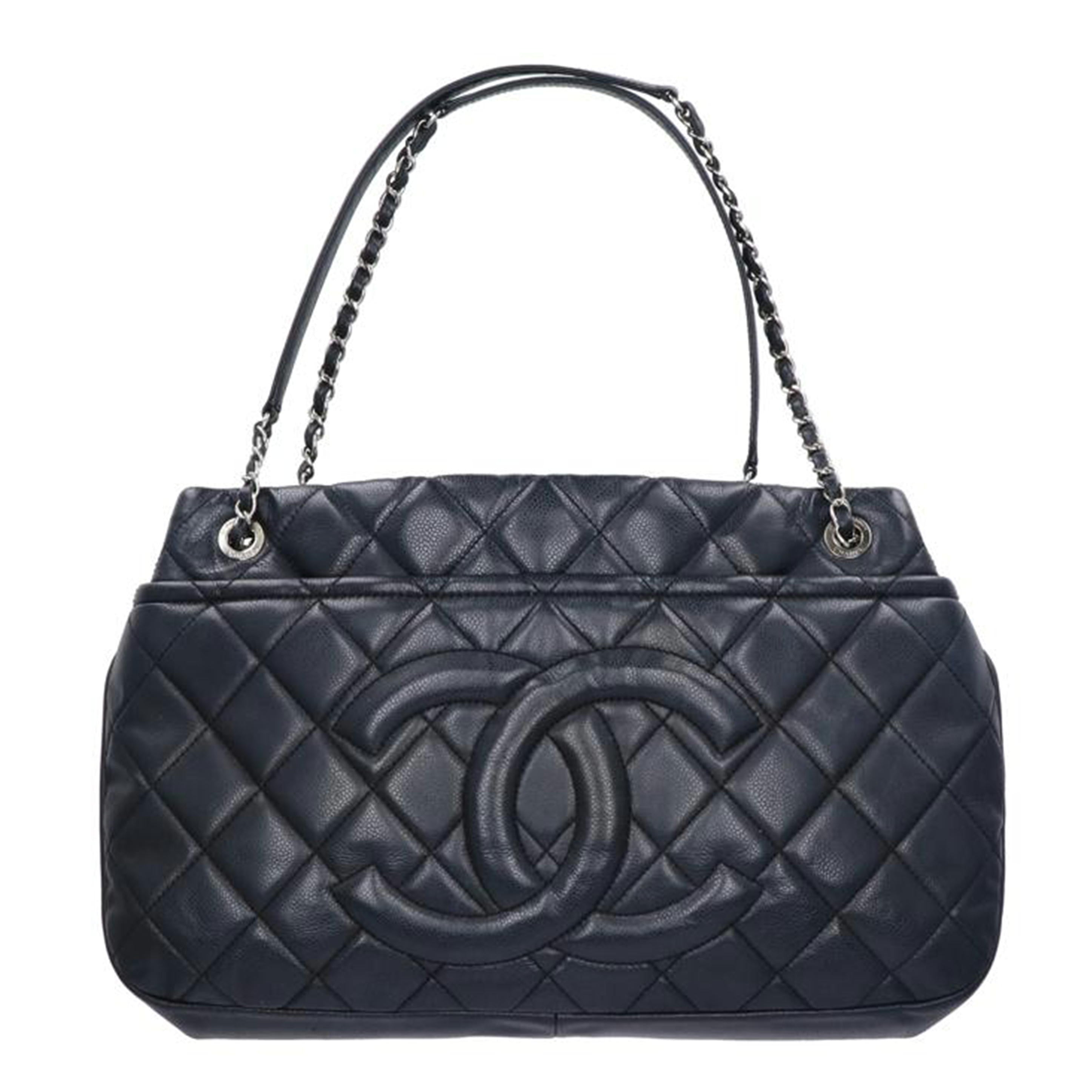 CHANEL シャネル/マトラッセ/ソフトキャビアスキンチェーントート/A67292//167*****/ABランク/91