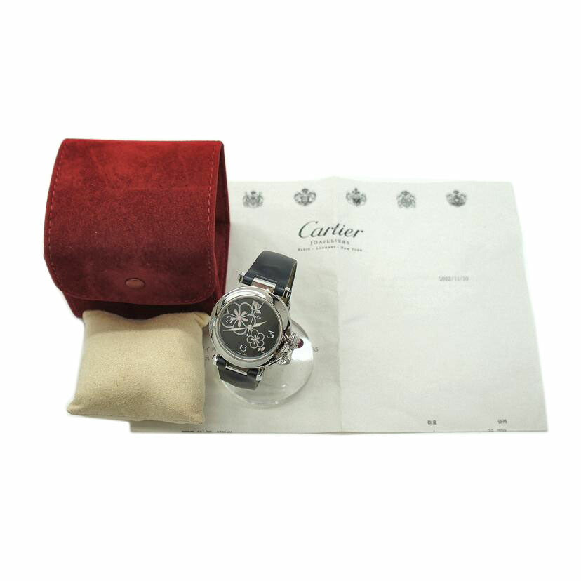 Cartier カルティエ 腕時計 2007年3000本限定/パシャC・ウインターフラワー/レディース/自動巻/W3109699//232*********/Aランク/84