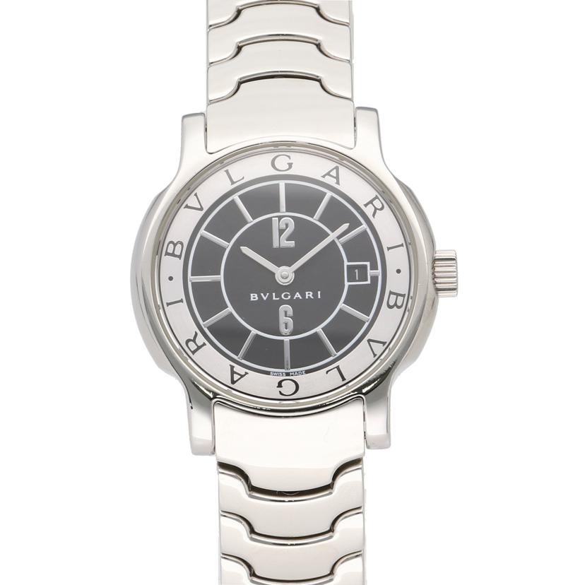 BVLGARI ブルガリ/ソロテンポ/クオーツ/ブラック文字盤/ST29S//ABランク/91