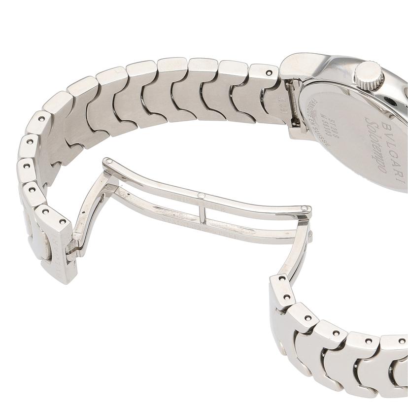 BVLGARI ブルガリ/ソロテンポ/クオーツ/ブラック文字盤/ST29S//ABランク/91