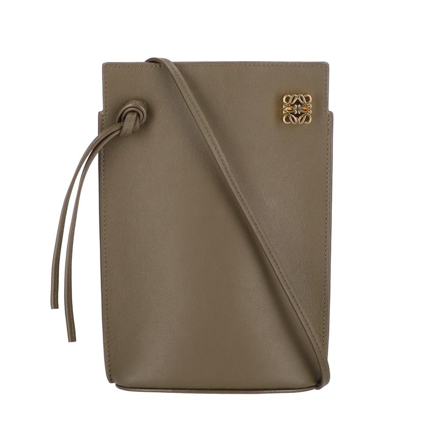 LOEWE ロエベ/ダイスポケット/クラシックカーフアナグラムミニショルダー/C630R12X01//Aランク/91