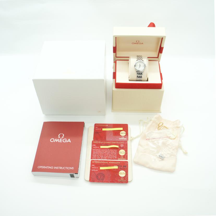 OMEGA OMEGA/デヴィルプレステージ・バタフライ/クォーツ/424.10.27.60.52.001//926*****/Aランク/78