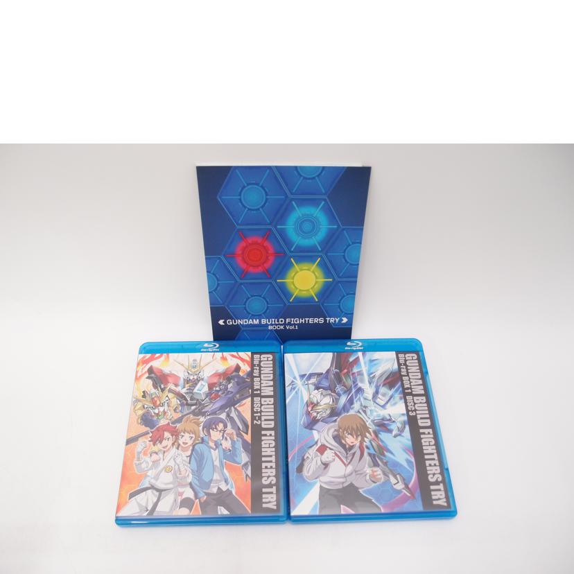 バンダイビジュアル BANDAI VISUAL/ガンダムビルドファイターズトライ Blu-ray BOX ハイグレード版 全2巻セット/BCXA-0938 BCXA-0939//-/Bランク/69