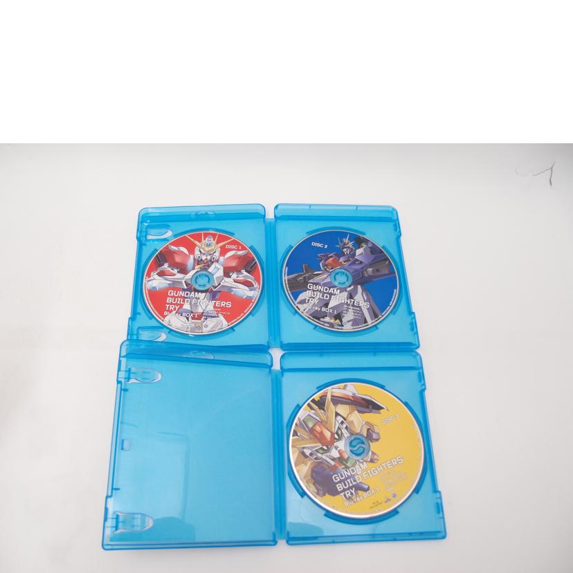 バンダイビジュアル BANDAI VISUAL/ガンダムビルドファイターズトライ Blu-ray BOX ハイグレード版 全2巻セット/BCXA-0938 BCXA-0939//-/Bランク/69