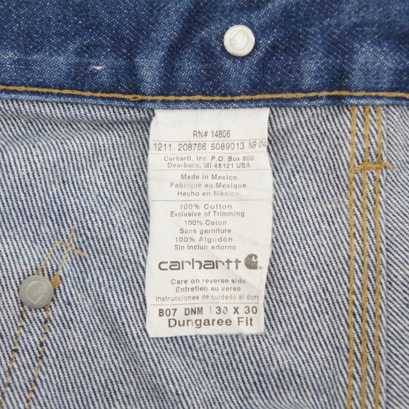 carhartt カーハート/ダブルニー ロガージーンズ/B07 DNM//ABランク/85