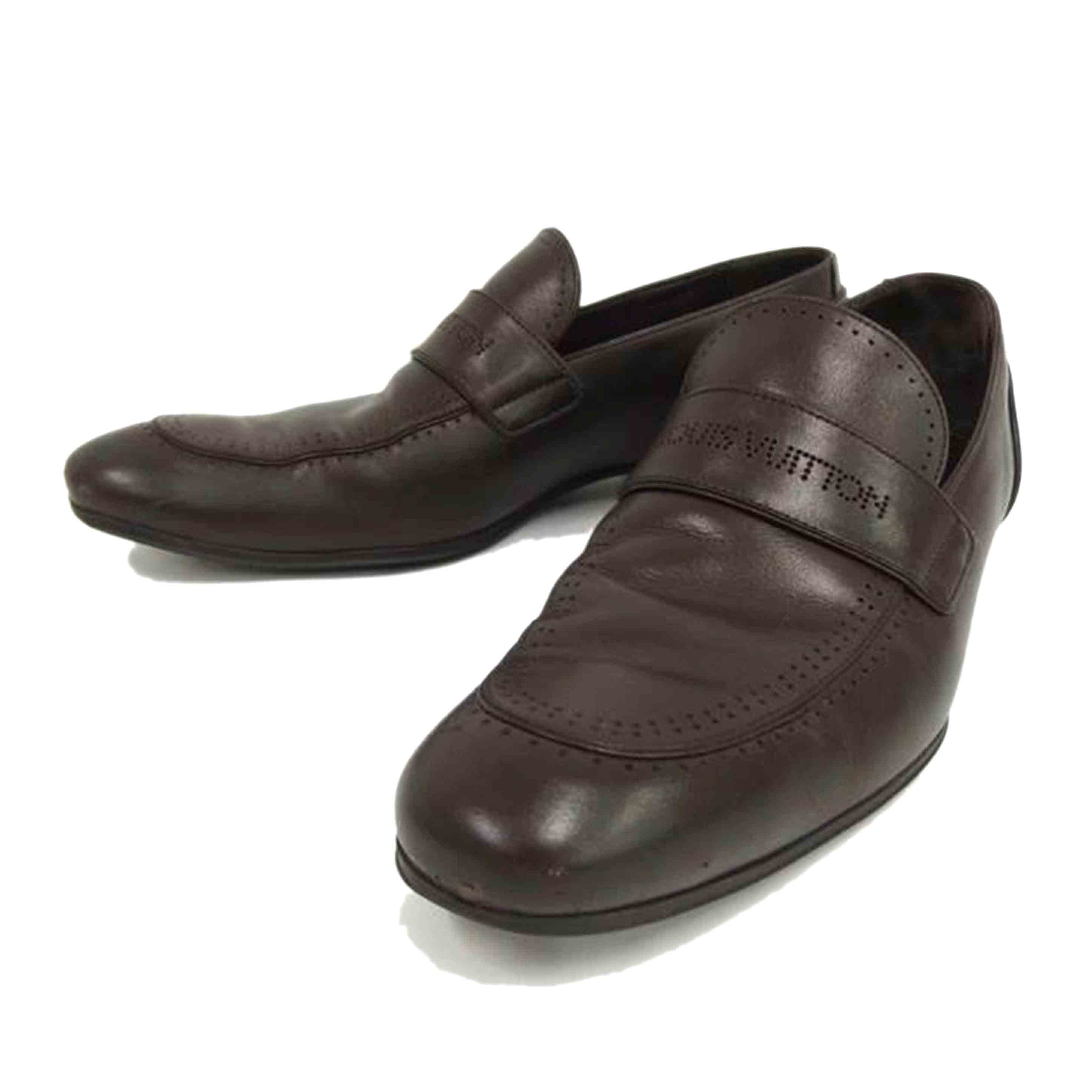 LV ルイ・ヴィトン/メンズロゴローファー/約25.5cm~26cm//LI0***/Bランク/82