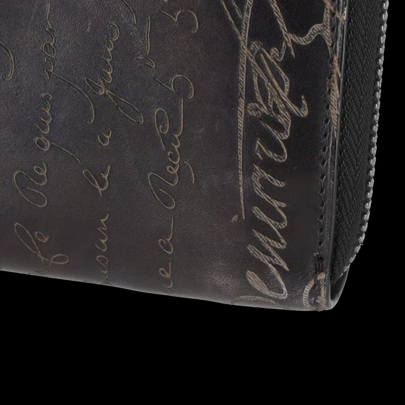 Berluti /イタウバスクリットレザーロングジップウォレット//X01**/Aランク/75