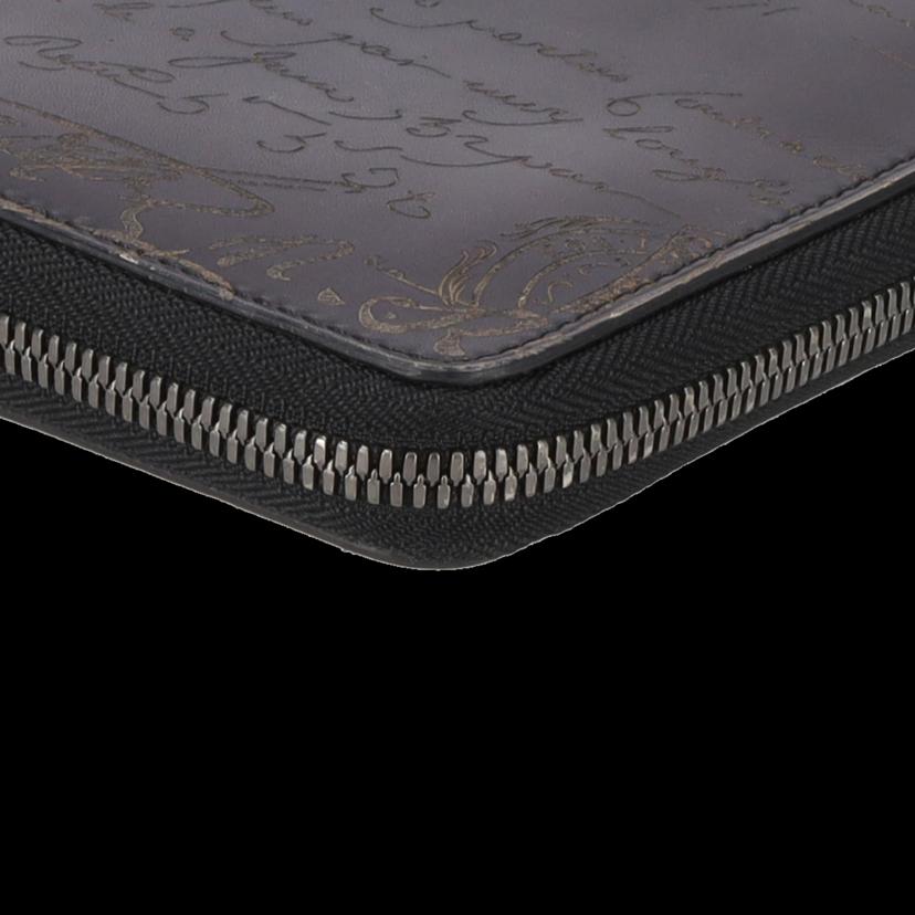 Berluti /イタウバスクリットレザーロングジップウォレット//X01**/Aランク/75