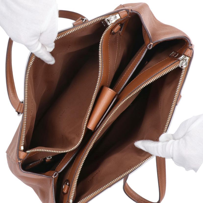 COACH コーチ/グレインレザーダブルジップキャリーオール/36878//E15**/Aランク/18