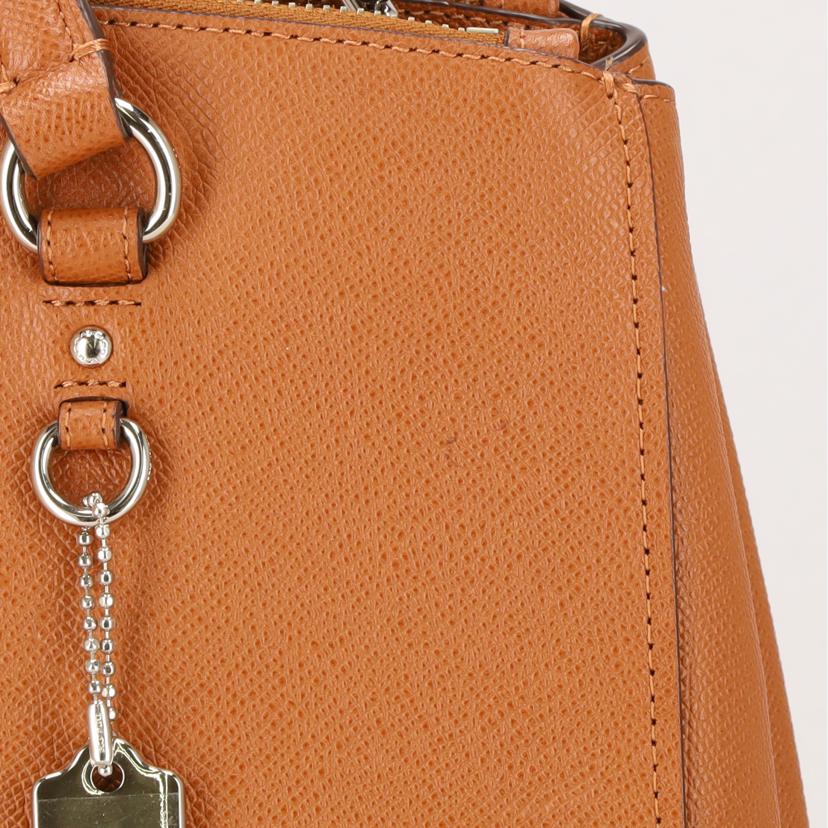 COACH コーチ/グレインレザーダブルジップキャリーオール/36878//E15**/Aランク/18