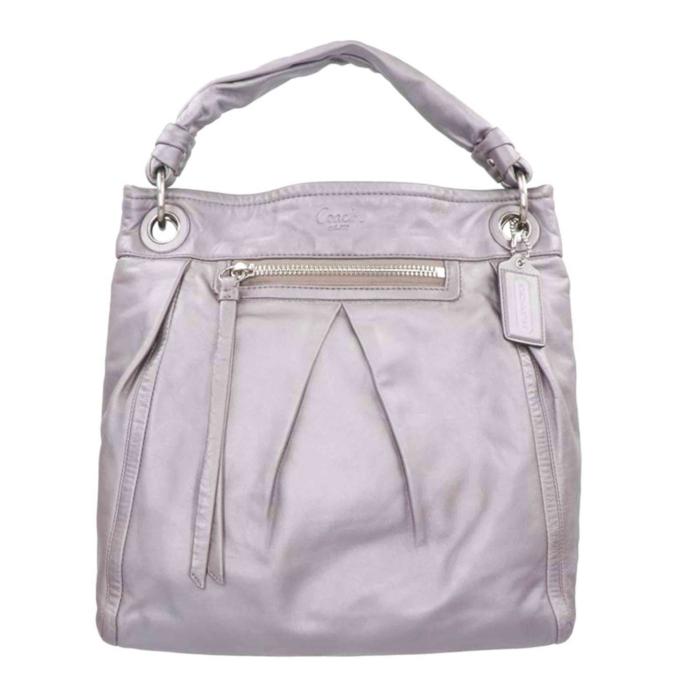 COACH コーチ/パーカープリーテッドレザーセミショルダーバッグ/F13411//D10**/Aランク/18