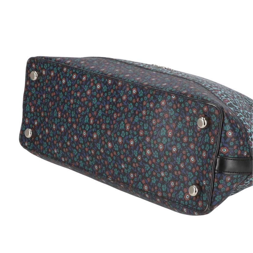 COACH コーチ/ランチフローラルミックスプリント/ドームサッチェル/ハンドバッグ/F59447//C17**/Aランク/18