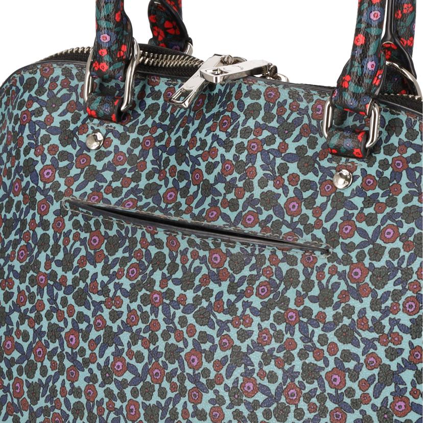 COACH コーチ/ランチフローラルミックスプリント/ドームサッチェル/ハンドバッグ/F59447//C17**/Aランク/18