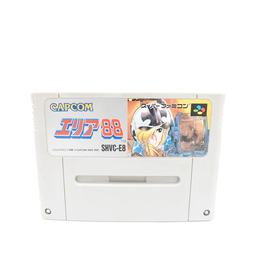 CAPCOM カプコン/SFC エリア88/SHVC-E8//ABランク/88