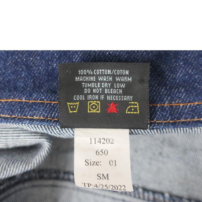 PRISON BLUES プリズンブルース/デニムウエスタンジャケット サイズ01 デニムブルー/650//Aランク/65