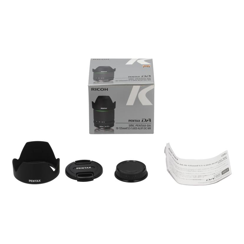 PENTAX ペンタックス /交換レンズ/18-135mm/smc P-DA 18-135mmF3.5-5.6ED AL DC WR//4637762/Aランク/85