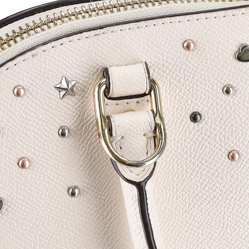 COACH コーチ/シエラグレインレザースターダストスタッズ2WAYハンド/F22300//G17**/Aランク/18